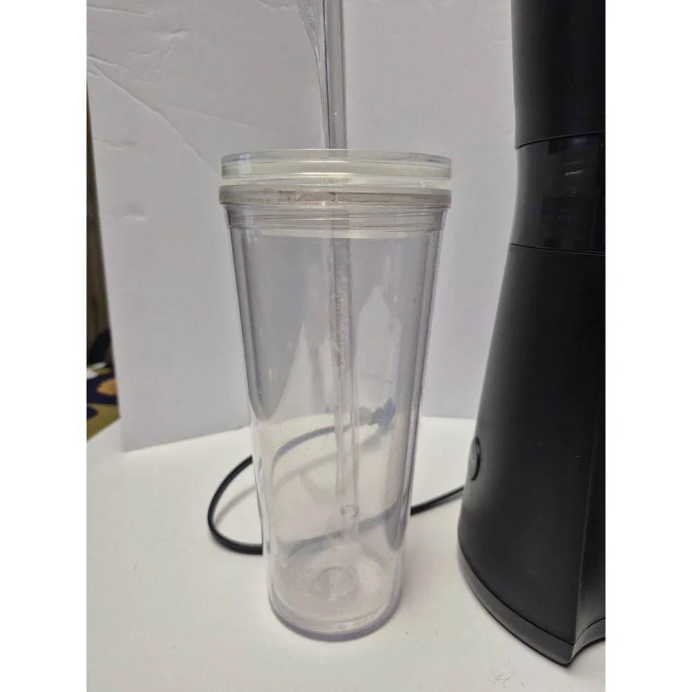 used Mr Coffee Iced Coffee Maker BVMC-ICMBL-AM w Original Tumbler Tested Works